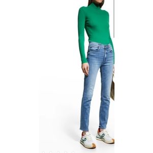 MOTHER Mid Rise Dazzler Ankle Jeans in We The Animals Wash style number 1906-104